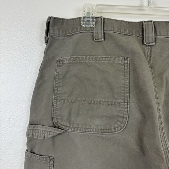 Carhartt B151 Loose Fit Canvas Utility Work Pant Carpenter Light Brown 36x30 - Picture 9 of 13